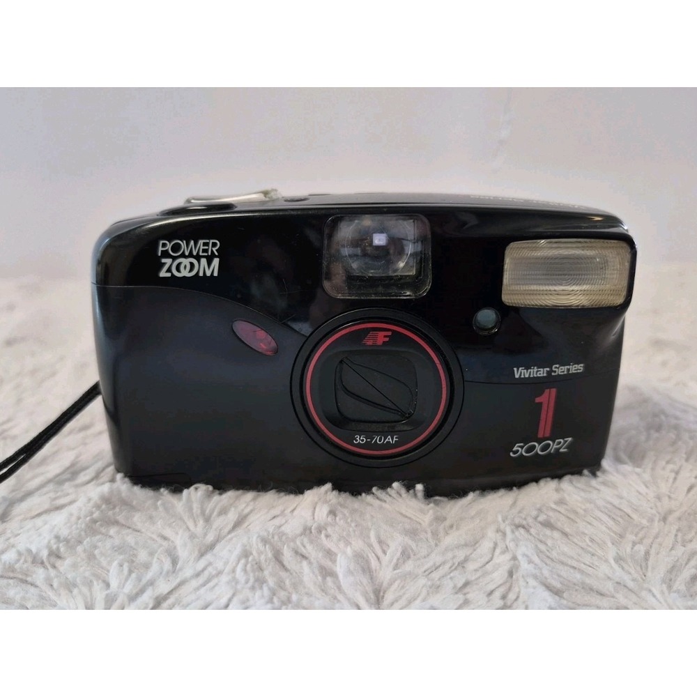 Vivitar Series 1 500PZ 35mm film camera 35-70mm AF lens (Leica Z2X) TESTED WORKS